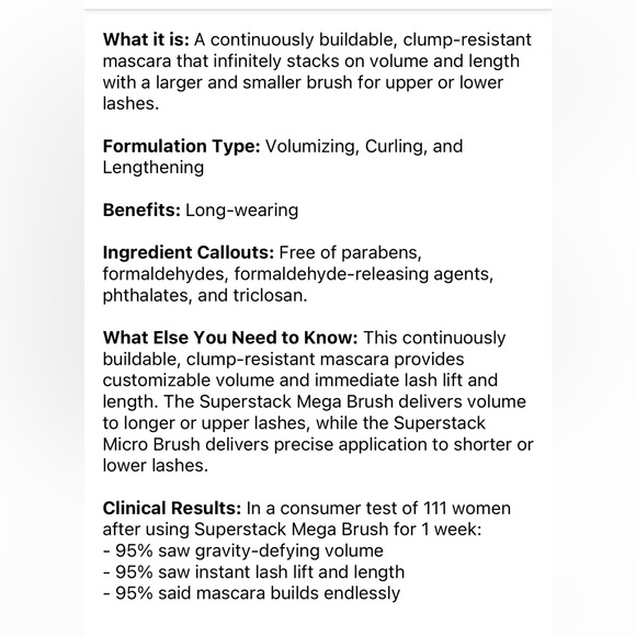 NEW FULL SIZE MAC STACK MASCARA IN SHADE BLACK 12 ml - Picture 8 of 11